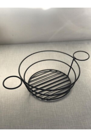 Presentation Basket with Sauce Bowl Size: 20x7cm Potato Presentation Basket - Nevhas