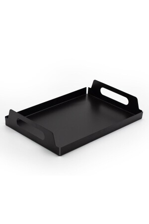 Presentation Tray, Serving Tray Metal Black Tray EVORG0031 - Evay Metal
