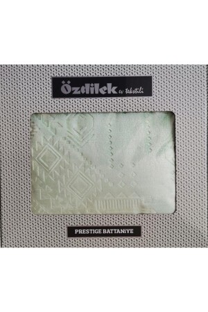 Prestige Açk Yeşil Çift Kişilik Battaniye 8697353557101 - Özdilek