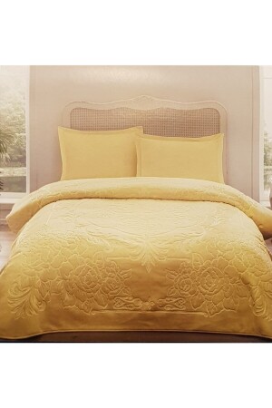 Prestige-Decke für Doppelbett – Senf PRA-5283030-8022 - Özdilek