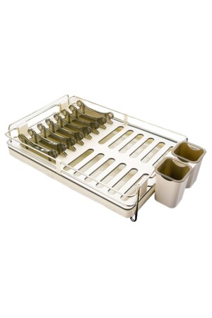 Primanova Candia Decorative Beige Dish Rack Countertop Dish Basket D-14696-001 - Prima Nova