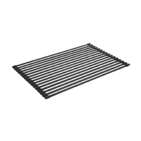 Primanova Sink Folding Trivet Dish Rack Stainless Aluminum - Black - PRIMANOVA