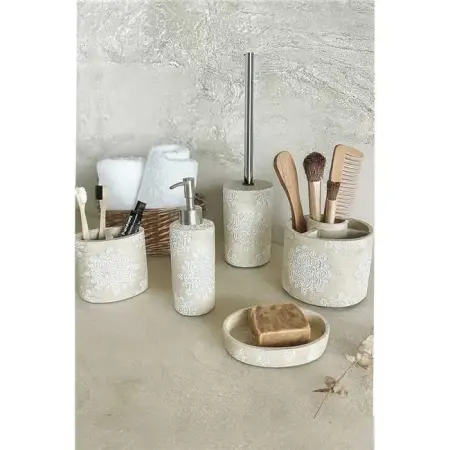 Primanova Totem Bathroom Set 5 Pieces - Beige - PRIMANOVA