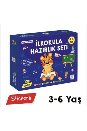 Primary School Preparation Set 3-6 Years Old - Yükselen Zeka