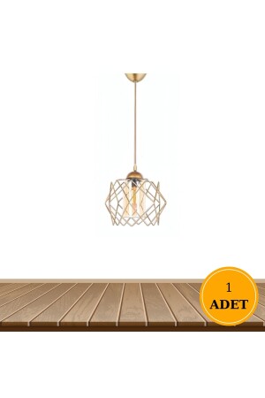 Prism Single Yellow Mica Antique Pendant Lamp Chandelier - Mhk Collection