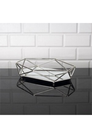 Prism verspiegeltes Präsentationstablett Silber28x20cm BKZ-T024 - Leila