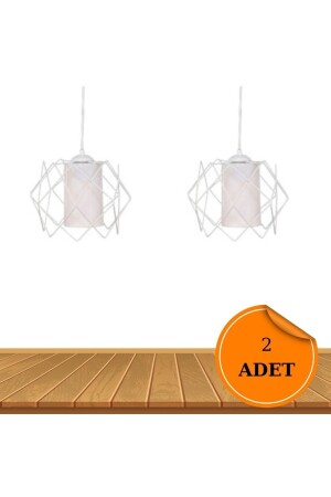 Prism White Mica White Pendant Lamp Chandelier VZZ0040 - MHK Collection