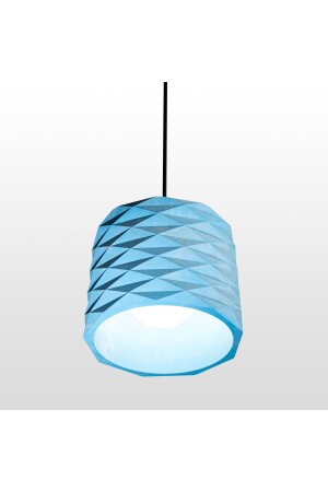 Prizma Beton Sarkıt Aydınlatma - Mavi RPM - WOMODESIGN