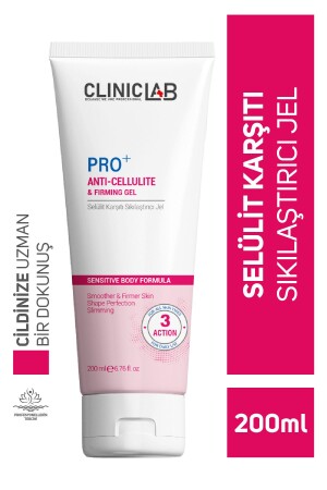 Pro+ Anti-Cellulite Firming Gel 200 Ml 8683581057599 - Cliniclab
