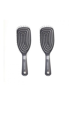 Pro Three-Dimensional Hair Brush x 2 Pcs Kzmprt KZMPRTNSCPUBSFX2PCS - Nascita