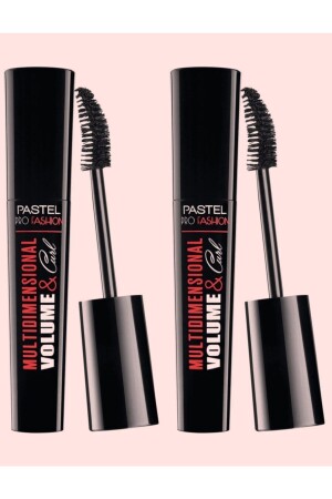 Profashion Volume Curl Mascara 2 Adet - Pastel