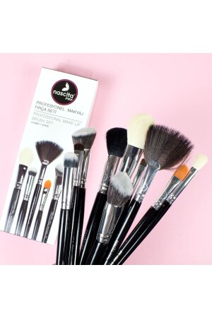 Professional 10 Piece Makeup Brush Set Code:53 KOD53 - Nascita