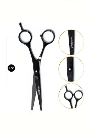 Professional Barber Hairdresser Hair Cutting Scissors 5. 5 - OKINAWA