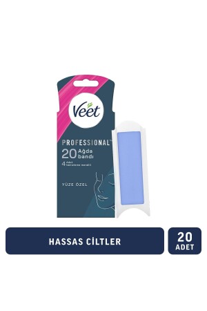 Professional Facial Waxing Tape Sensitive Skin 20pcs - Veet