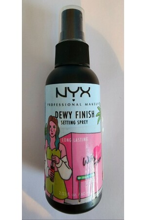 Professional Makeup Makyaj Sabitleyici Sprey - Dewy Fınısh Işıltılı Bitiş 60 ml - Nyx
