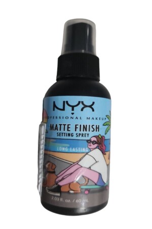 Professional Makeup Matte Finish Setting Spray Long Lasting Makeup Fixative - Nyx