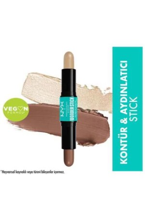 Professional Makeup Wonder Stick Çift Taraflı Krem Kontür & Aydınlatıcı Stick Universal Light - Nyx