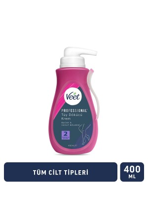 Professionelle Enthaarungscreme für alle Hauttypen 400 ml - Veet