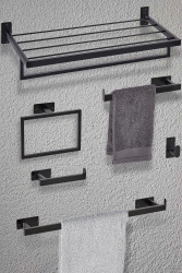 Profil 6 Parça Kare Banyo Aksesuarı Seti Vg-150 -m3 BRL-19161 - vipgross