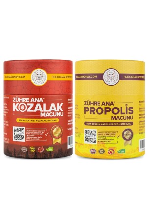 Propolis Paste 240 ml + Diabetic Pine Cone Paste - Zühre Ana