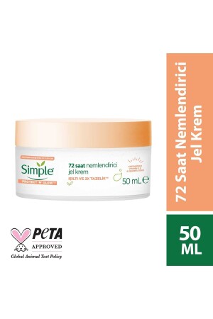 Protect 'n' Glow 72 Saat Nemlendirici Jel Krem Işıltısını Kaybetmiş Ciltler Için 50 ml 68304205 - Simple