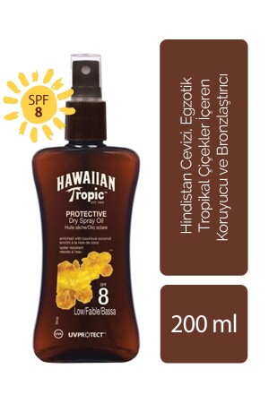 Protective And Bronzing Oil Spf 8 5099821009977 - Hawaiian Tropic
