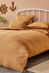 Pruva Hardal Tek Kişilik Nevresim Seti 180.01.01.0415 - Nautica Home