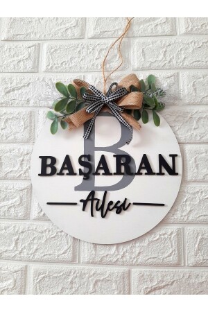 Psacraft Door Ornament Home Gift Personalized 30 X 30 Cm - El Yapimi