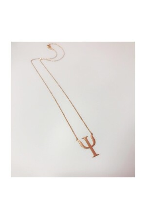 Psychology Symbol Silver Necklace KG2076 - KaryaGümüş