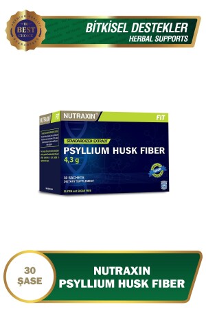 Psyllium Husk Fiber 4 g x 30 Sachets Husk Fiber - Nutraxin