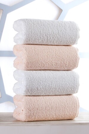 Puffy El Ve Yüz Havlu Seti 4'lü 50x85 cm 153-89-0123 - Riva