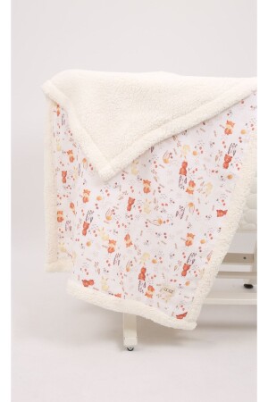 Puffy Sheep Hair Muslin Blanket - 70x100 Cm ZTPUF00 - LUCKKA