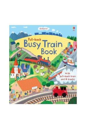 Pull Back Busy Train Book - Usborne
