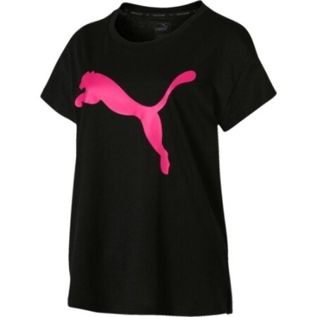 Puma Active Logo T-Shirt Schwarz 852006 61 - Puma