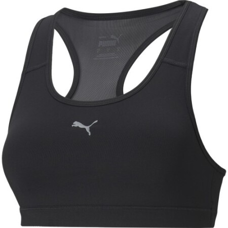 Puma Damen-Sport-BH mit mittlerer Stützkraft, Schwarz - Puma