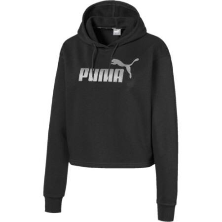 Puma Damenpullover Ess+Metallic Schwarz 582411 01 - Puma