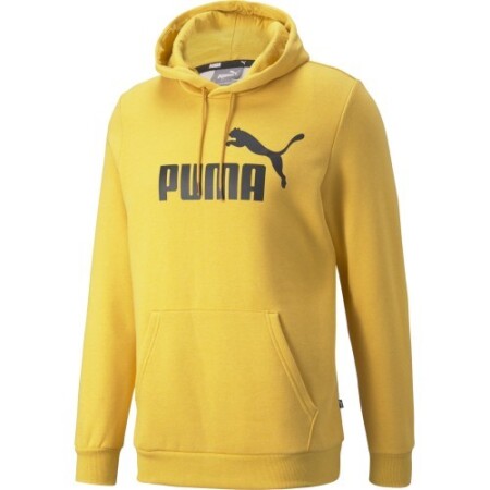 Puma Erkek Ess Heather Kapüşonlu Sweatshirt Sarı - Puma
