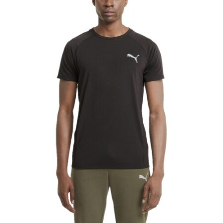 Puma Erkek Evostripe Tişörtü Siyah - Puma