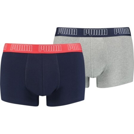 Puma Erkek İç Çamaşırı Basic Boxer Mavi Gri 935015 06 - Puma