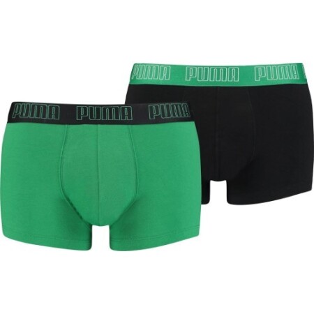 Puma Erkek İç Çamaşırı Basic Boxer Siyah Yeşil 935015 04 - Puma