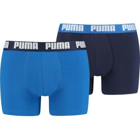 Puma Erkek İç Çamaşırı Temel Boxer Mavi - Puma