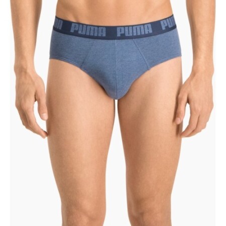 Puma Erkek İç Çamaşırı Temel Slip Mavi - Puma