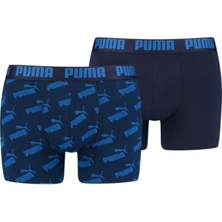 Puma Erkek İç Giyim Erkek Aop Boxer Mavi - Puma