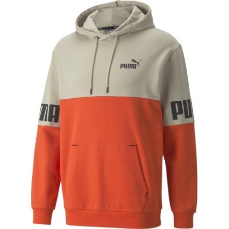 Puma Erkek Kazak Puma Power Colorb Turuncu Gri 848009 64 - Puma