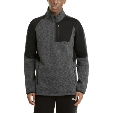 Puma Erkek Sweatshirt Evostripe Gri - Puma