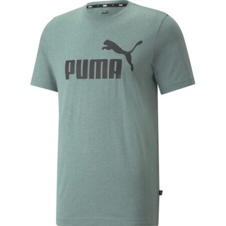 Puma Erkek Tişörtü Ess Heather Yeşil 586736 50 - Puma