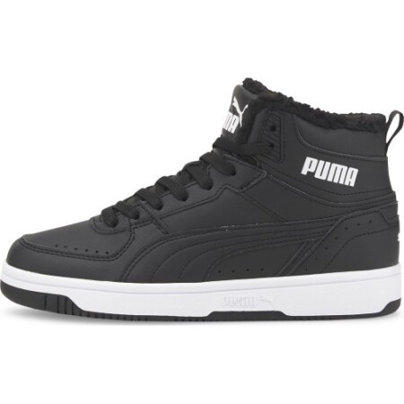 Puma Genç Ayakkabıları Puma Rebound Joy Fur Siyah 375477 01 - Puma