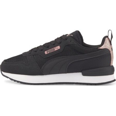 Puma Genç Ayakkabıları R78 Metalik Jr Siyah 383931 01 - Puma