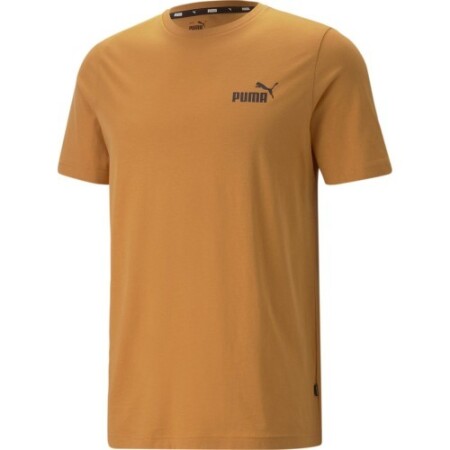 Puma Herren-Baumwoll-T-Shirt Ess Small Logo Tee Braun 586669 27 - Puma
