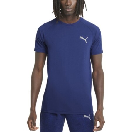 Puma Herren Evostripe T-Shirt Ele Blue - Puma